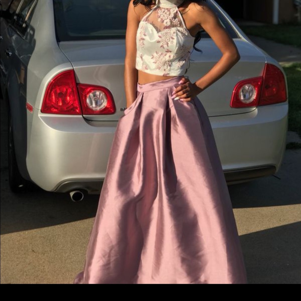 2 Piece Prom Dress